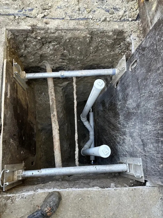 Experienced plumber completing Gas Line Repair work in Washington Court House